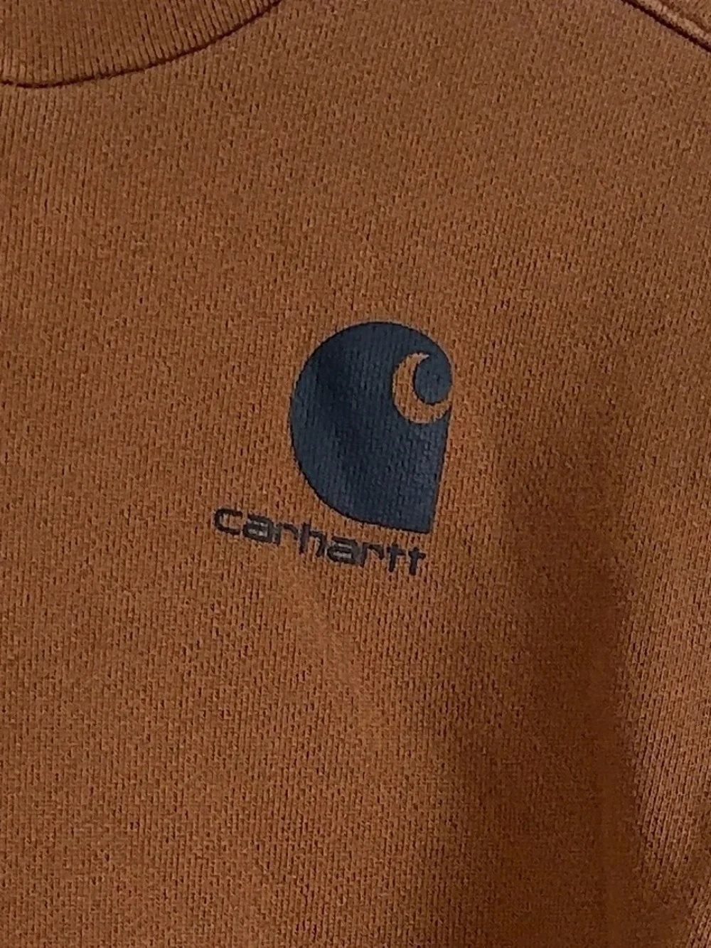 Carhartt Kids Caramel Brown Hoodie Size 5 Logo Sweatshirt’s